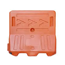 حاجز طريق بلاستيك 1م*1م وزن 8 كيلو وطنى