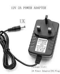 [AH-1271] ADD-FUJI 12V 2AMP  Amp-2V12 Fujistar Adapte