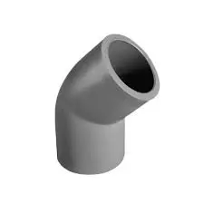 كوع بلاستيك فاتح 4 بوصة