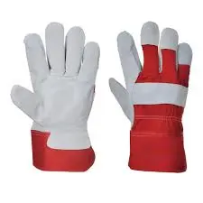 كفوف أبيض / أحمر طويل كود 1020