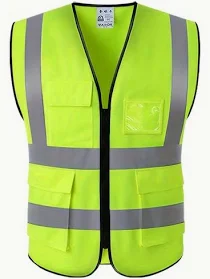 سترة عاكسة (فست) فسفورى تقيل عادى MAS