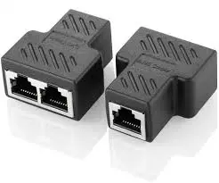 توصيلات (ارجيهات) RJ45 2 WAY JIONT SOKET / CUPLER C147