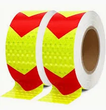 شريط فسفورى عاكس لاصق 2 بوصة